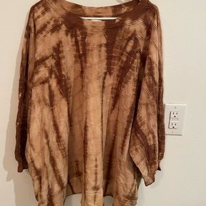 Terra &sky rye dye print